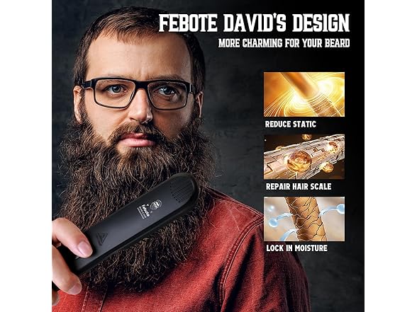febote Ionic Hair Straightening Brush