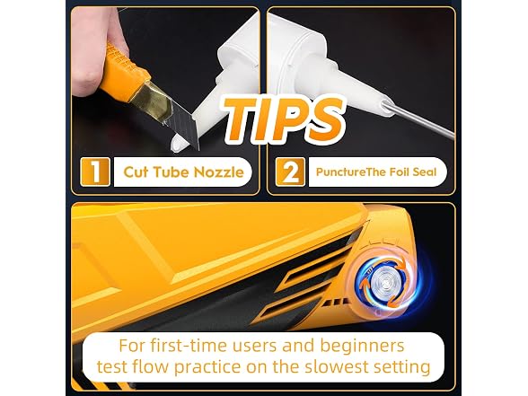 Variable Speed Electric Caulk Gun - Gallery 4