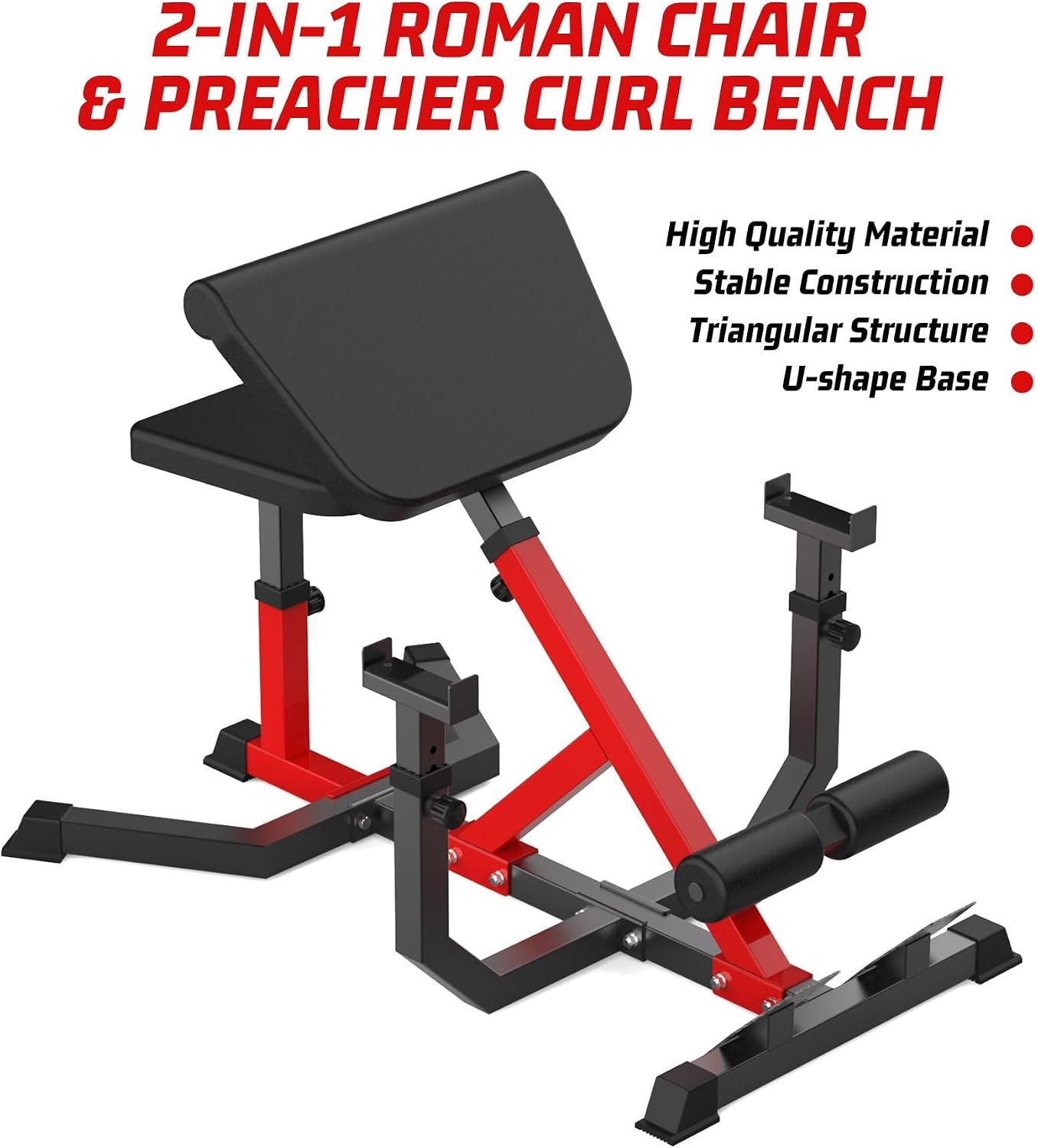 2-in-1 Roman Chair & Preacher wave Bench - Gallery 10