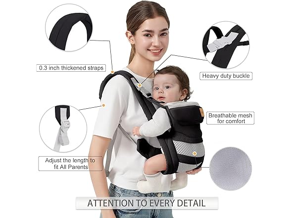 Shiaon Baby Carrier for Newborn to Toddler