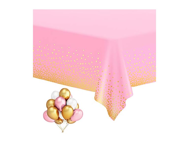 6 Pack Party Table Cloths & 30 Balloons