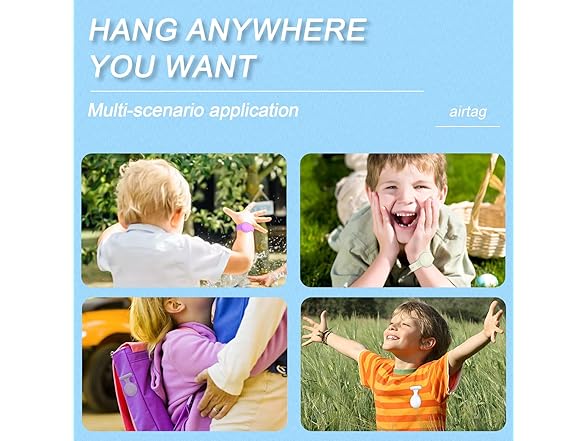 WOFRO [4 Pack] Waterproof AirTag Holder