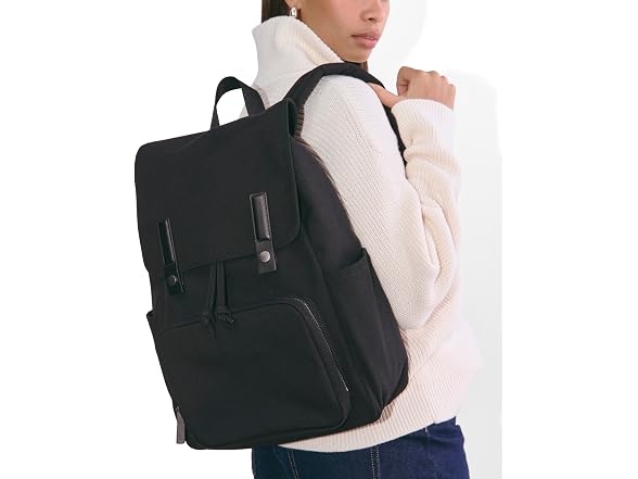 Everlane The Canvas Backpack - Black OS