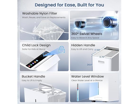 Vellgoo 6000 Sq Ft Dehumidifier - Gallery 7