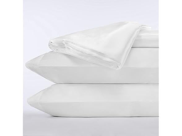 Serta King SatinLuxury 4pc Sheet Set