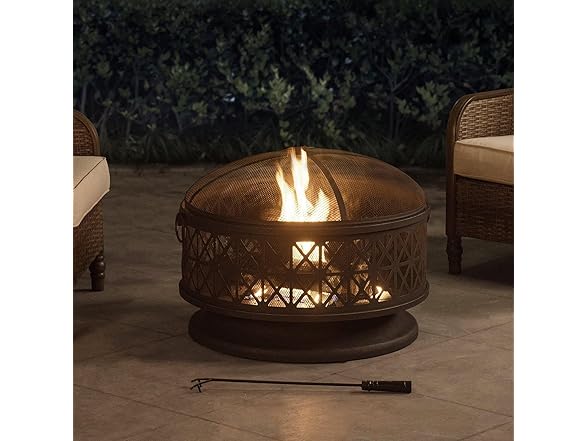 Sunjoy 30 in. Outdoor Fire Pit