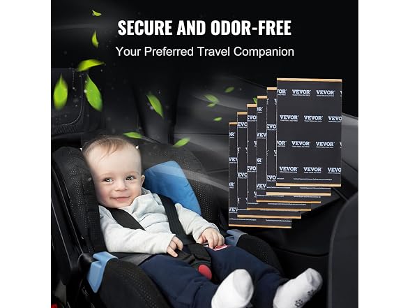 Car Sound Deadening Mat, 200 mil 25 sqft Car