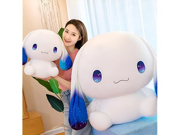 OULV Cute Dog Plush Toy with Big Ears