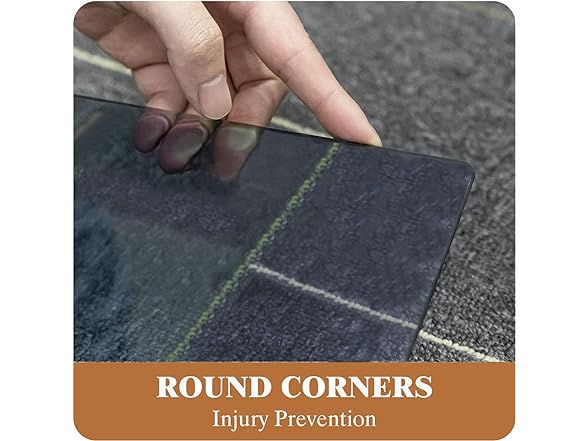 Natsukage Glass Chair Mat 36" x 48" 1/4"