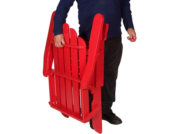 Shine Company Marina II Folding Adirondack Chair
