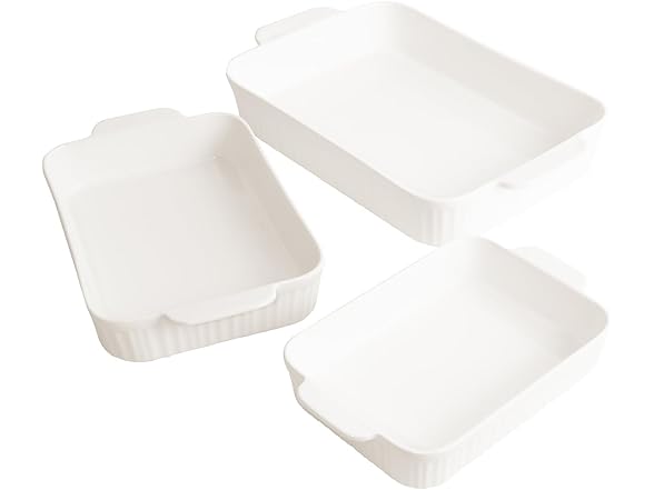 Glad Baking Dish Set, 3pc