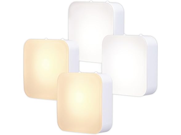 LED Night Light 4pk Dusk to Dawn