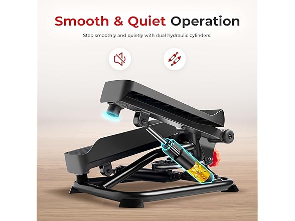 Sunny Health & Fitness Total Body 2-in-1 Stepper
