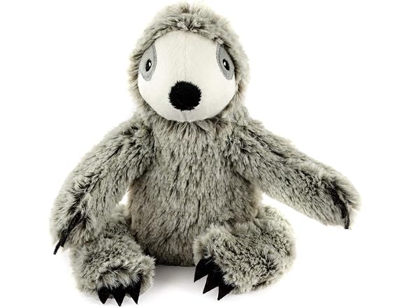 Giftable World 9" Plush Pet Toy Sitting Gray