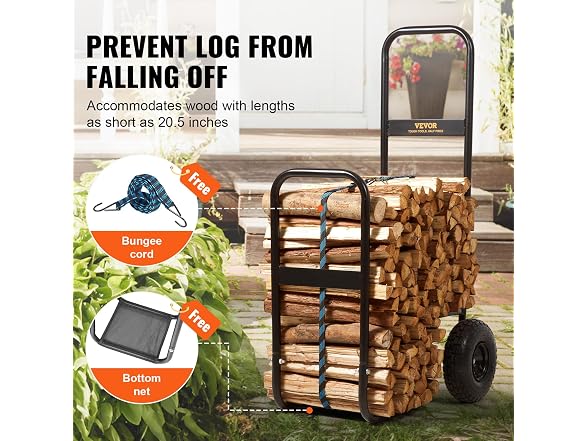 VEVOR Firewood Log Cart