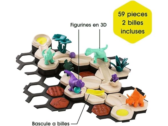 Ravensburger GraviTrax Junior Starter‑Set - Dino - 59‑Piece