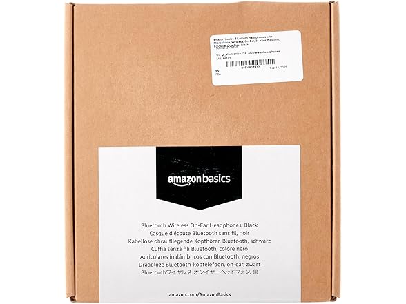 Amazon Basics Wireless Bluetooth Headphones with Microphone