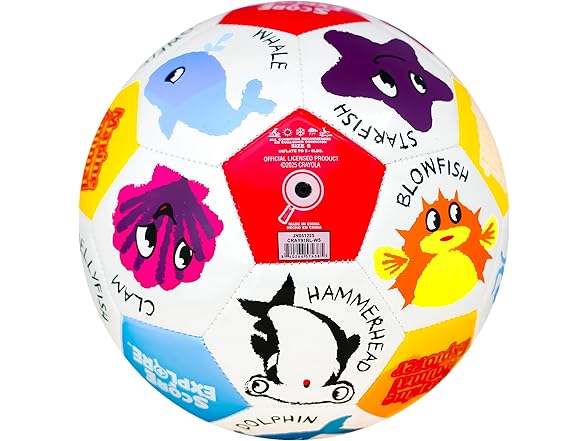 Crayola Official Soccer Ball Marine Size 5