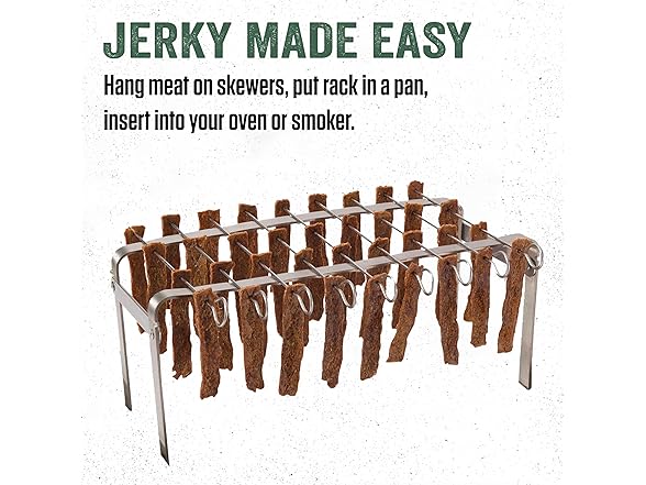 LEM Products Jerky Hanger with 9 Skewers