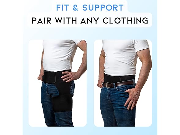 Hip and Groin Brace (Large, Right leg)
