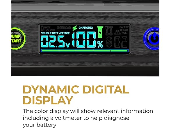 HALO Bolt PaL 1000 Portable Car Jump Starter w/USB-A & USB-C Charger Ports