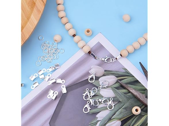 Hmjpng Silver Jewelry End Making Kit