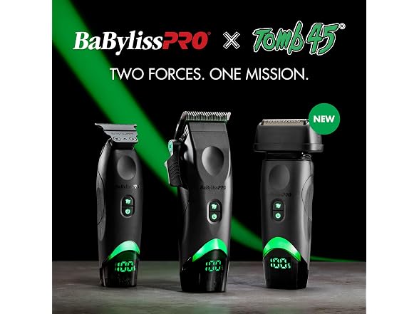 BaBylissPro x Tomb45 SilverFX Wireless Chg Clipper