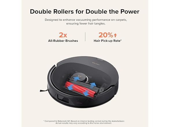 Roborock Q80ULL-BLACK ROBOROCK Q8 MAX+ ROBOT VACUUM