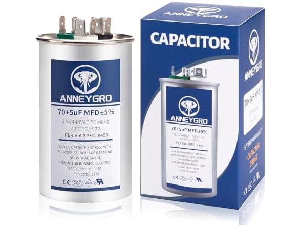 IWUDSAY Dual Run Start Ac Capacitor