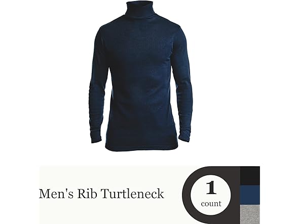 Stanfield's Men's Rib Turtleneck (XL)