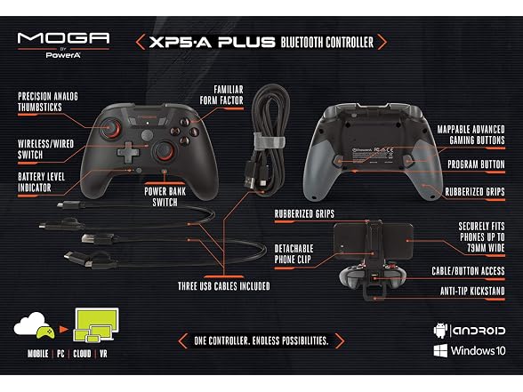PowerA MOGA XP5-A Plus Bluetooth Controller