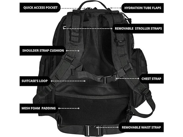Phil & Jack Dad Diaper Bag Backpack