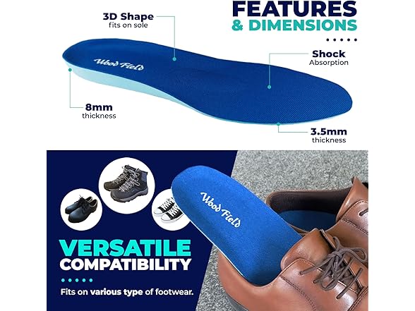 Marshmallow Shock-Absorbing Insoles