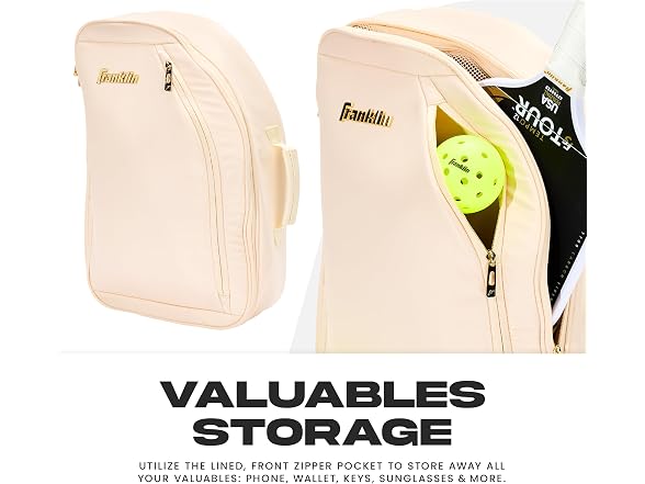 Franklin Sports Parker Pickleball Paddle Bag Backpack