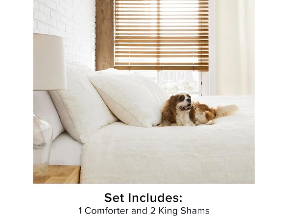UGG Alondra Faux Fur Comforter Set, 3Pc