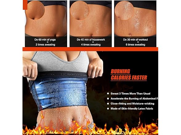 REMEBSWEAT Waist Trimmer for Women