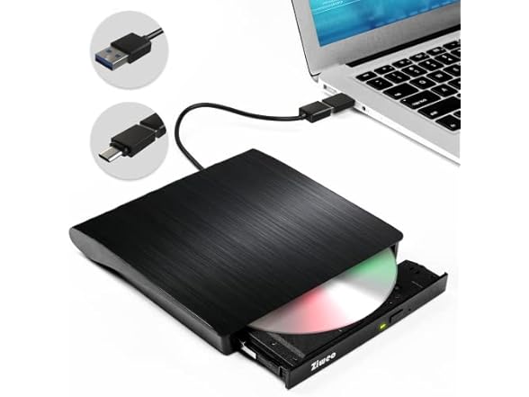 External DVD +/-RW Burner Player