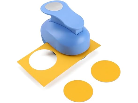 LOONENG 1" Circle Paper Punch 2-Pack