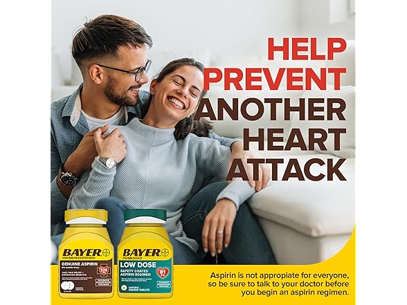 Bayer Low Dose Aspirin 81mg 300ct