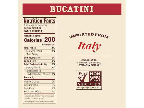 Rao's Homemade Bucatini Pasta, 16 oz