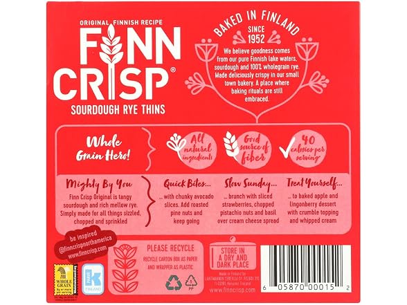 Finn Crisp Original Rye 7 Oz