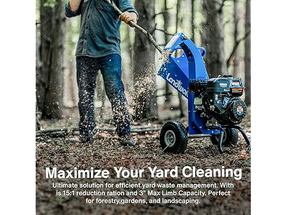Landworks Landworks Wood Chipper Shredder Mulcher