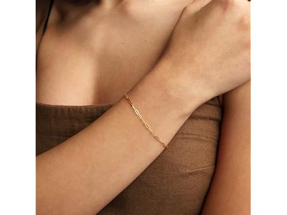 CAROVO Gold Chain Bracelet