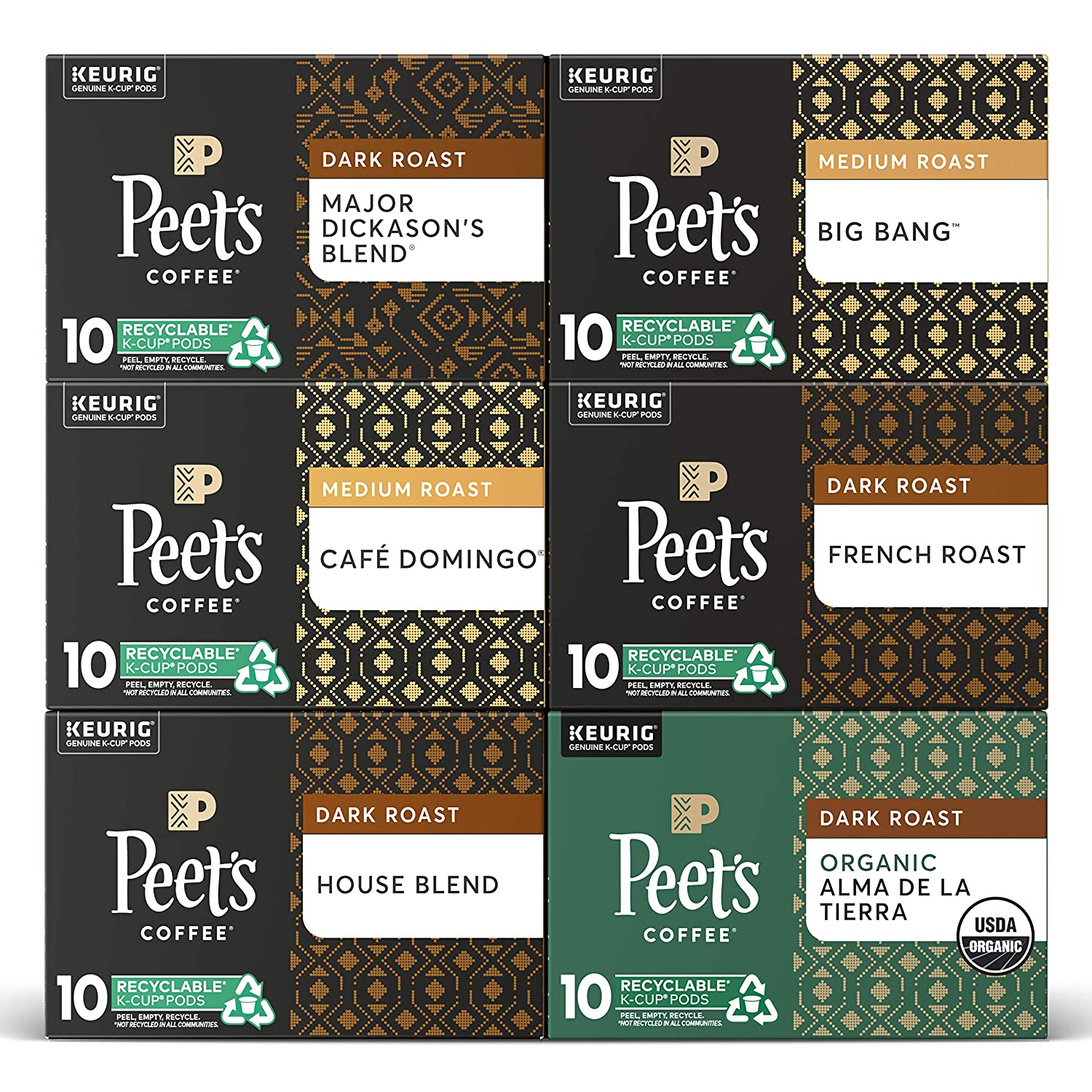 Peet's Coffee K-cups 60 ct. Variety Pack - Gallery 5