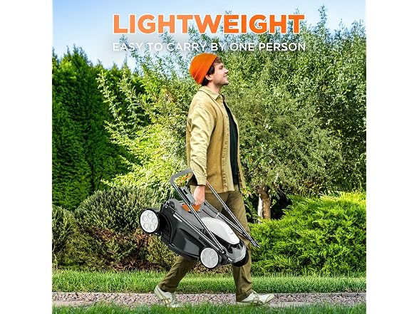Litheli 16 Inch Cordless Lawn Mower