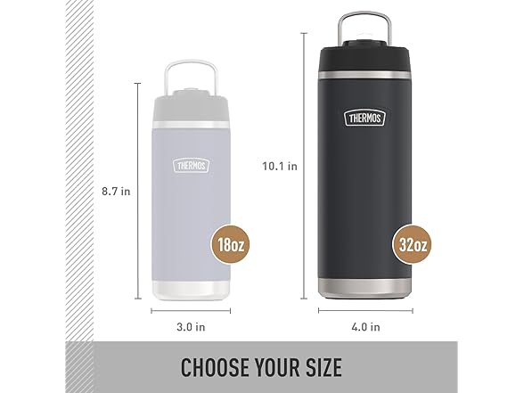 THERMOS ICON 32oz Stainless Bottle, Pink