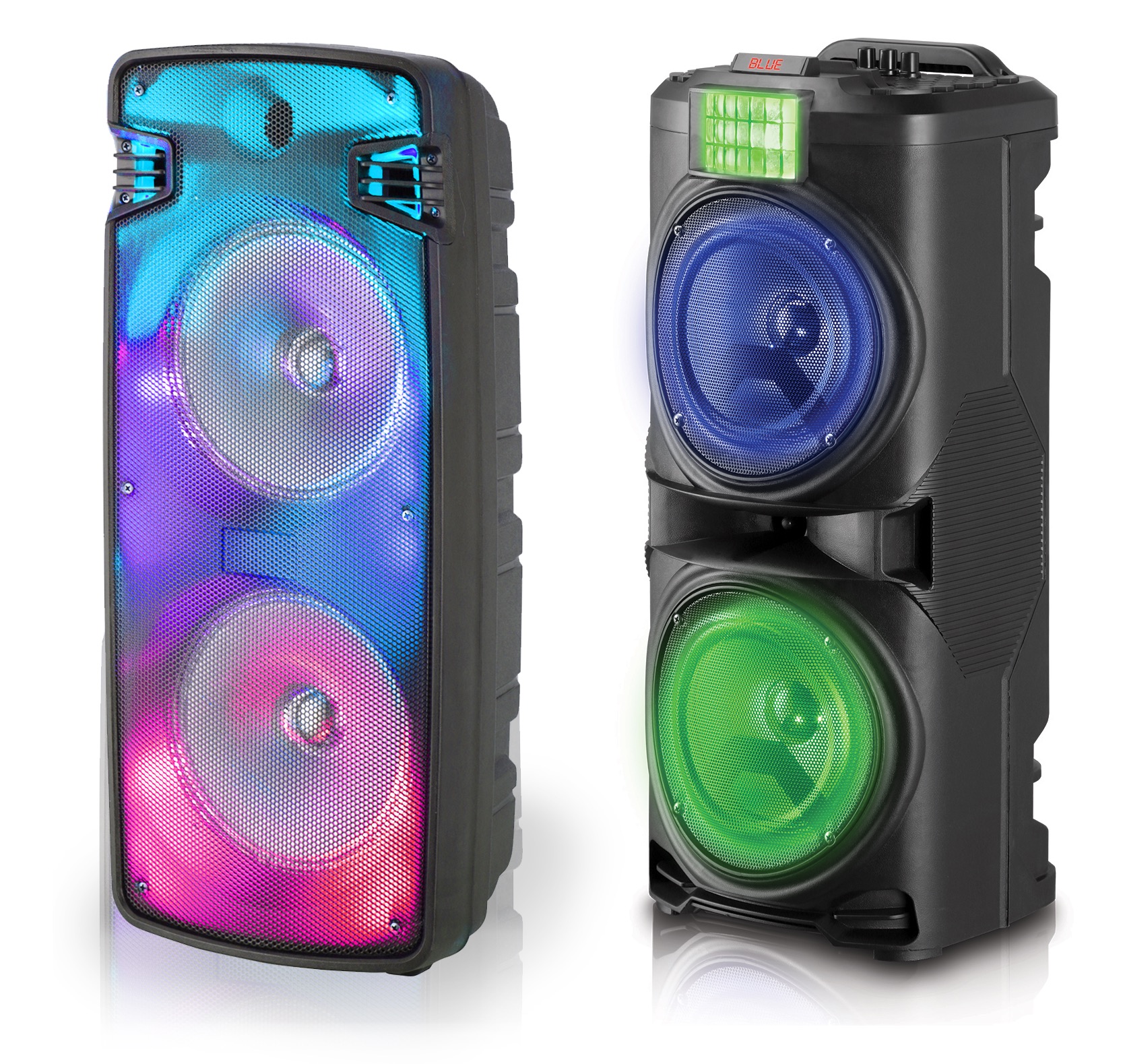 Dual 6.5" Rechargeable Bluetooth Speaker - Gallery 8