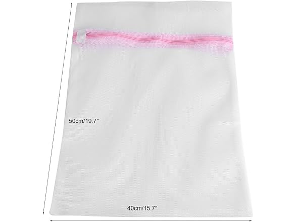 2 Mesh Laundry Bags for Delicate Garments