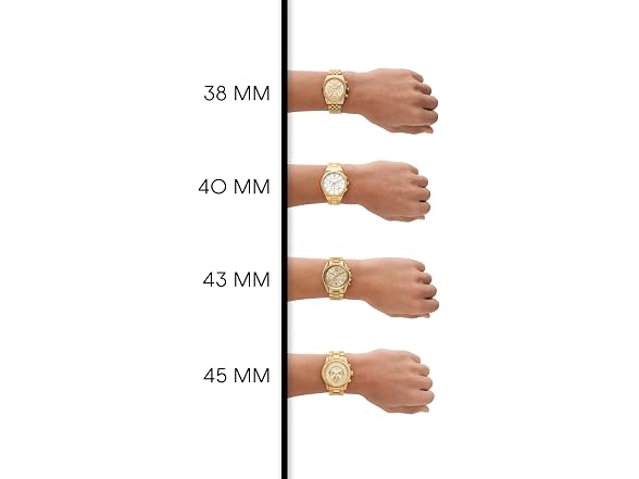 Michael Kors Slim Runway Chronograph Gold-Tone Stainless Steel Men's Watch (Model: MK8909) (Open Box)