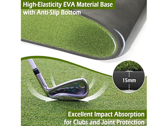 Bearwill Golf Mat 31mm - Choose Size